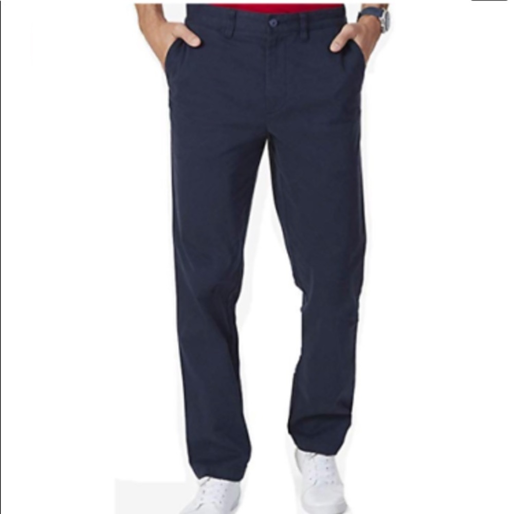NAUTICA MEN'S
 CLASSIC FIT STRAIGHT LEG PANTS